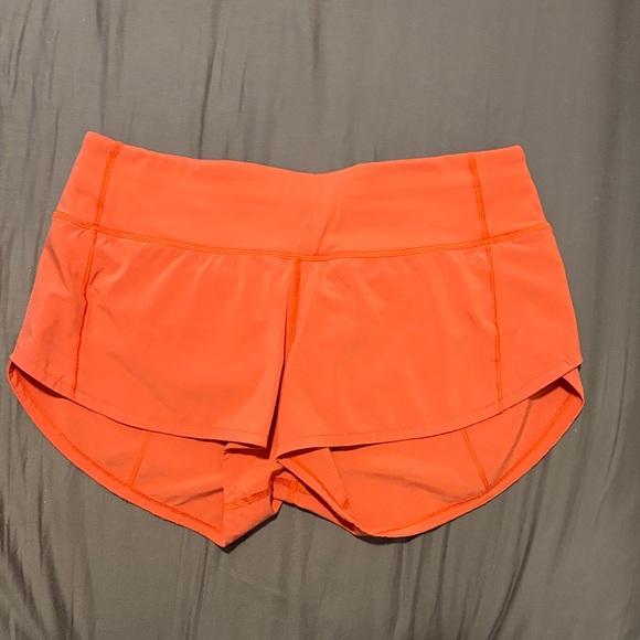 lululemon athletica Pants - Women's Peach/Salmon Athletic Shorts
